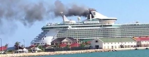 Royal Caribbean’s Freedom of the Seas Ship Catches Fire - LMAW, PA