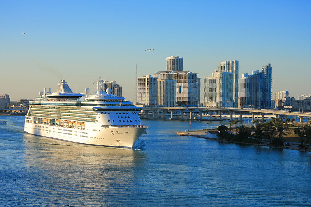 Photo of a Cruise Ship