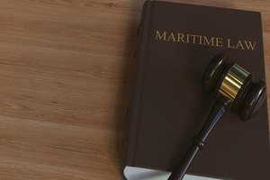 Photo of a Maritime Law Book