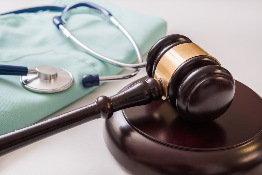 Photo of Gavel and Stethoscope