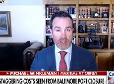 Michael Winkleman discute el cierre del puerto de Baltimore tras el colapso de un puente en Fox News