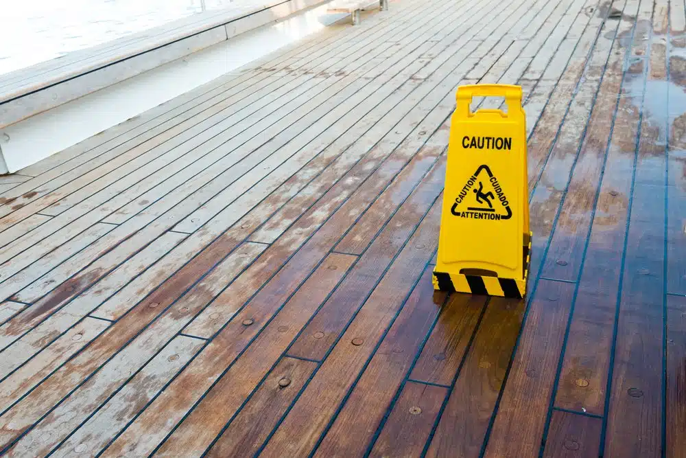 Photo of a Caution Sign