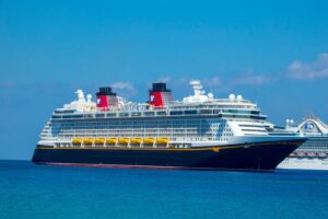 View Of A Cruise Ship