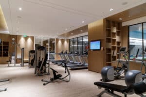 Brand new and clean indoor gym