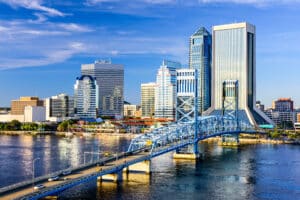 Jacksonville, Florida, USA City Skyline